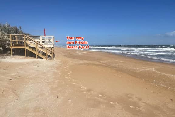 New Private Beach Deck • Pool • Ocean View